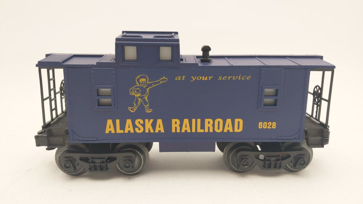 RGS 6028 O Gauge Alaska Railroad Caboose EX/Box
