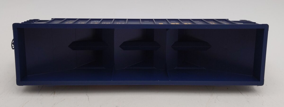 Weaver 677 O Gauge Alaska Basic Industries 3-Bay Hopper - 3 Rail LN/Box