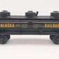 RGS 6870 O Gauge Alaska Railroad 3 Dome Tank Car EX/Box