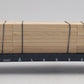 Weaver O Gauge Alaska Railroad Bulkhead Flat Car w/ Wood Load #12407 (3 Rail) LN/Box