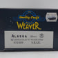 Weaver O Gauge Alaska Railroad Bulkhead Flat Car w/ Wood Load #12409 (3-Rail) LN/Box