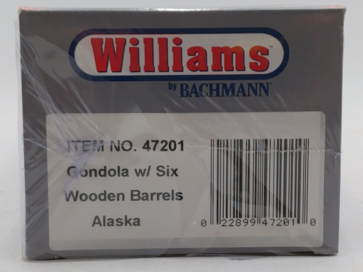 Williams 47201 Alaska Gondola w/Barrels MT/Box