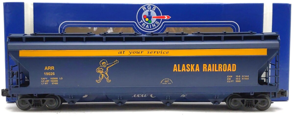 RGS 19026 O Gauge ARR Hopper Car VG/Box