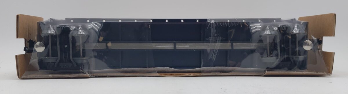 Weaver O Gauge Alaska Railroad Bulkhead Flat Car w/ Wood Load #12414 (3 Rail) NIB