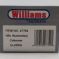 Williams 47754 O Gauge Alaska N5C Porthole Caboose #1072 LN/Box