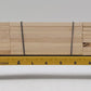 Weaver O Gauge Alaska Railroad Bulkhead Flat Car w/ Wood Load #12424 (3-Rail) EX/Box