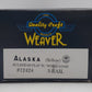 Weaver O Gauge Alaska Railroad Bulkhead Flat Car w/ Wood Load #12424 (3-Rail) EX/Box