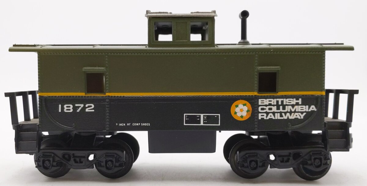 O Gauge British Columbia Railway Caboose #1872 EX