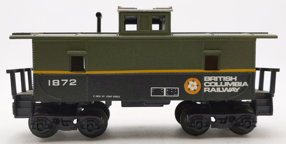O Gauge British Columbia Railway Caboose #1872 EX