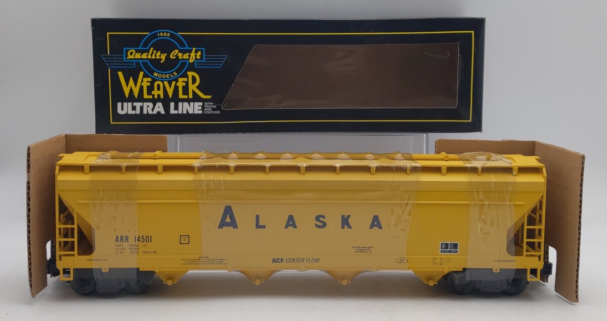 Weaver 14501 Alaska 4 Bay Covered Hopper NIB