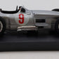 Brumm R72 1/43 Scale Mercedes W196 HP295 1954 Silver #6 Series Oro Diecast Car LN/Box