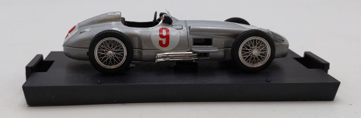 Brumm R72 1/43 Scale Mercedes W196 HP295 1954 Silver #6 Series Oro Diecast Car LN/Box
