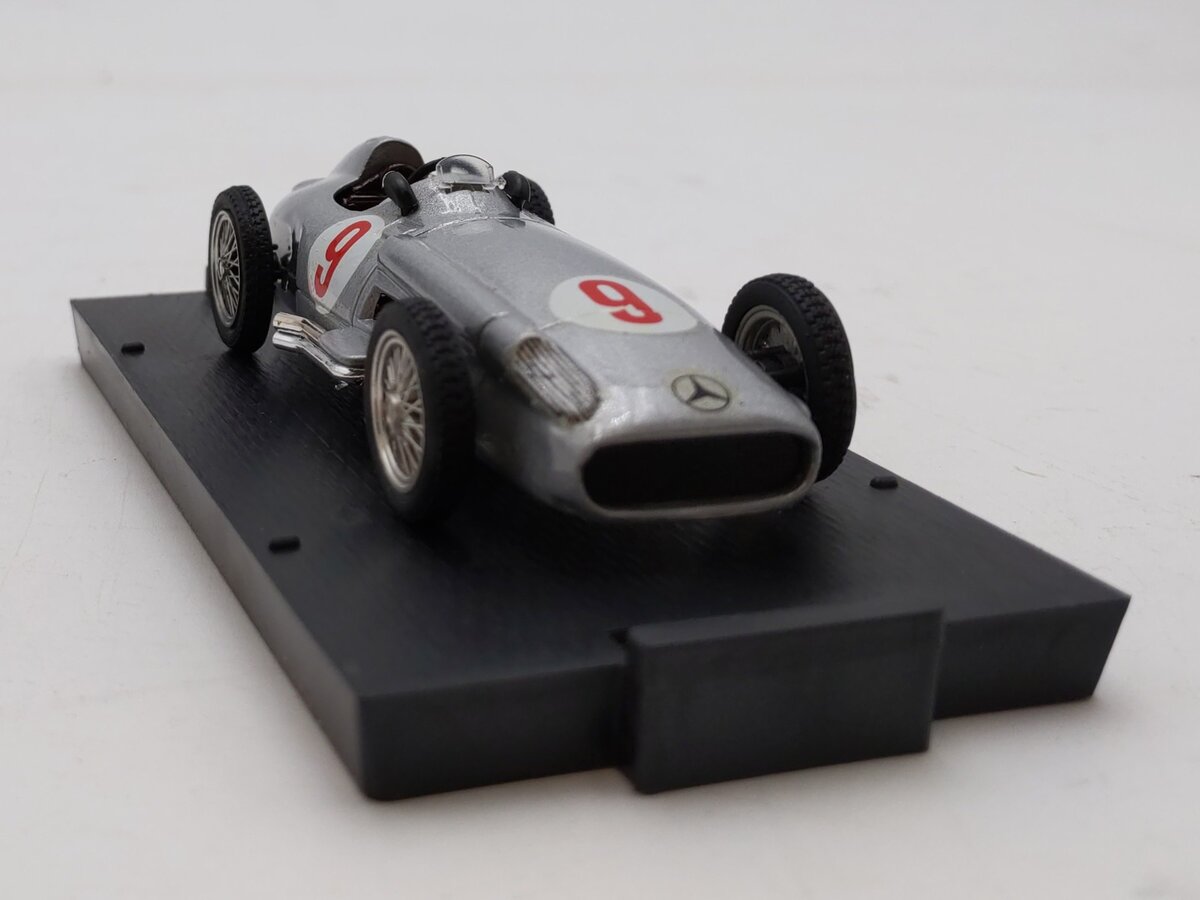 Brumm R72 1/43 Scale Mercedes W196 HP295 1954 Silver #6 Series Oro Diecast Car LN/Box
