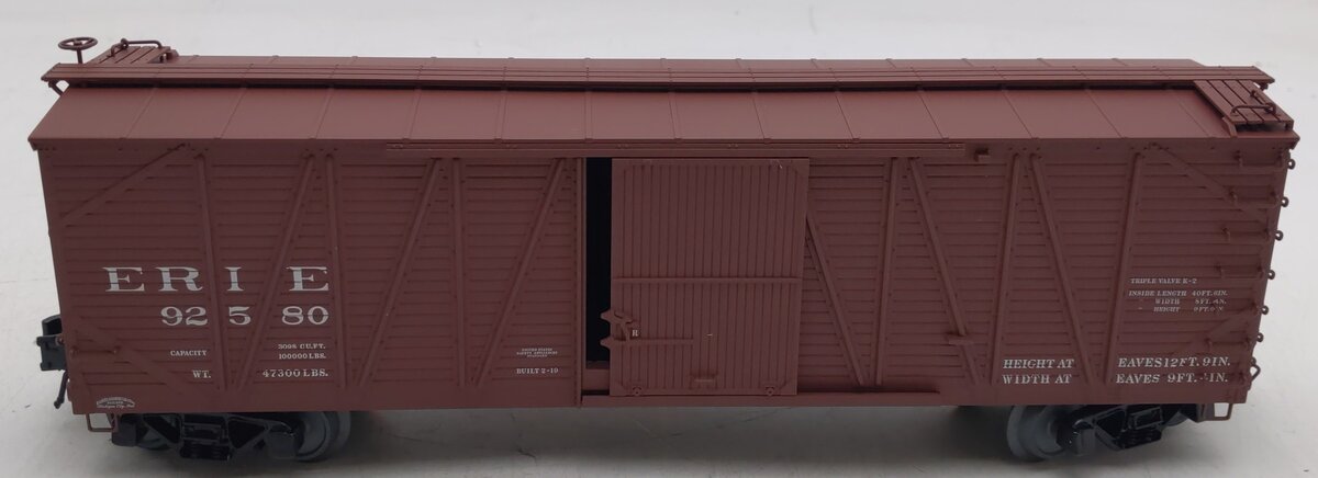 Atlas 6474-3 Erie USRA Single-Sheathed Boxcar #92580 - 3 Rail LN/Box