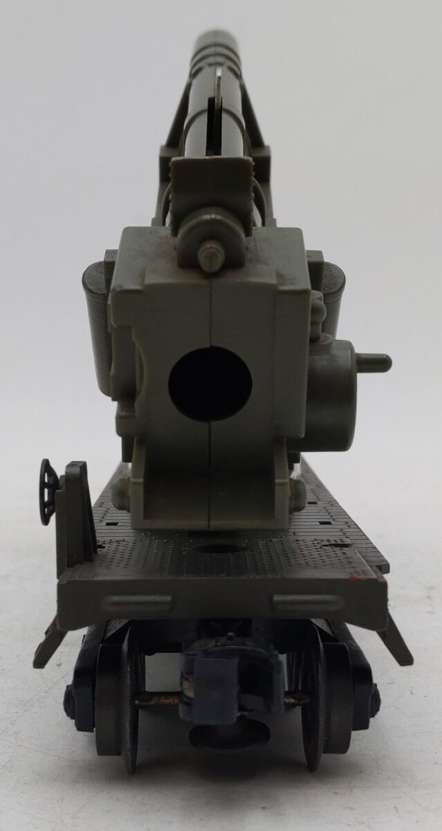 Lionel 6651 Vintage O USMC Olive Drab Cannon Car VG