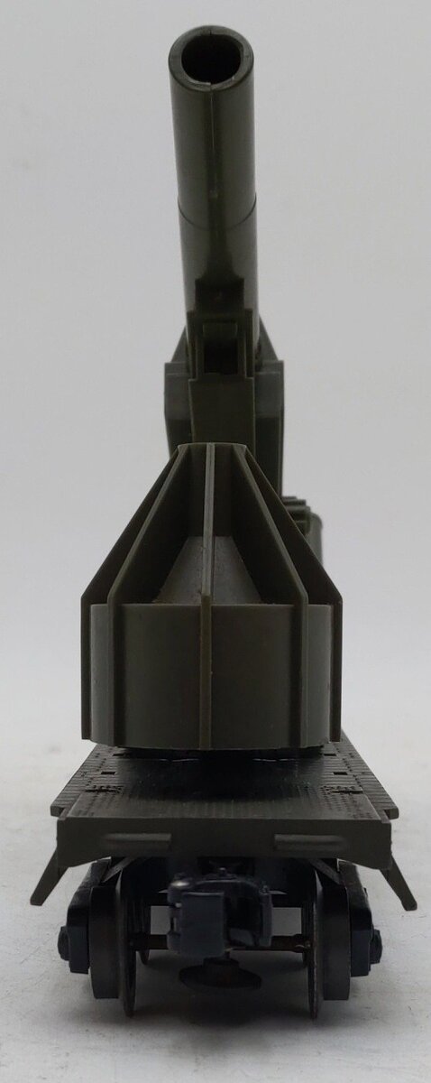 Lionel 6651 Vintage O USMC Olive Drab Cannon Car VG