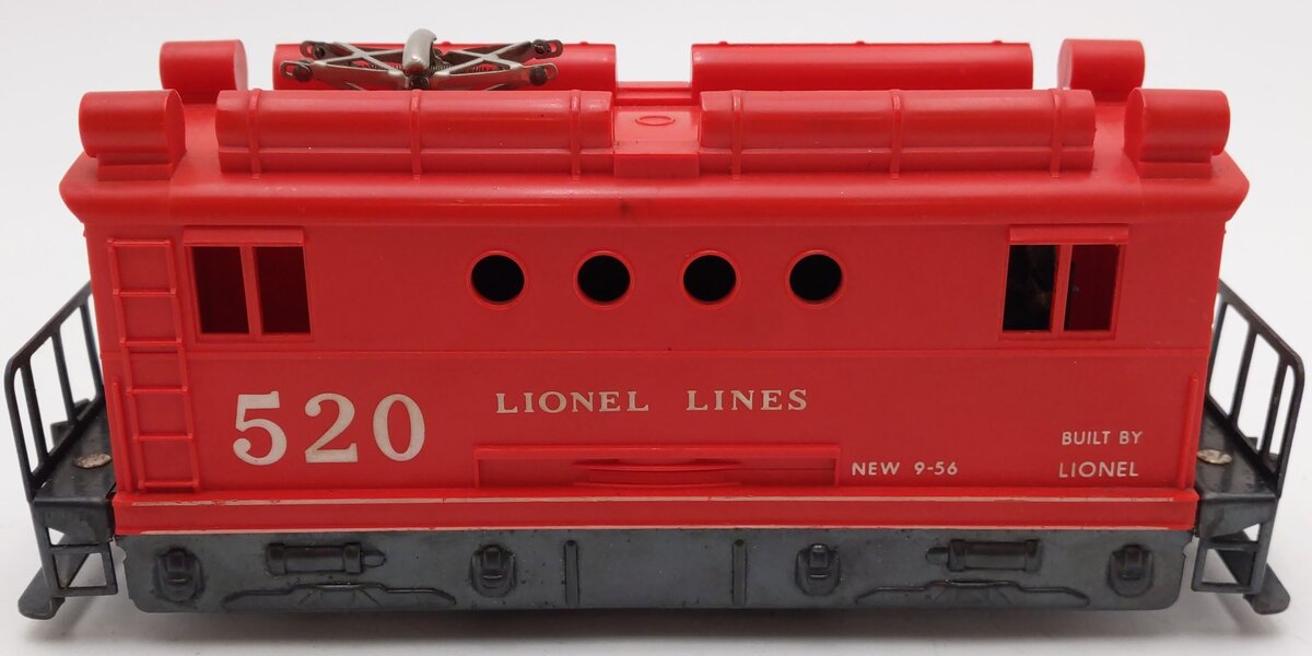 Lionel 520 Vintage O Postwar Powered Electric Box Cab Locomotive VG