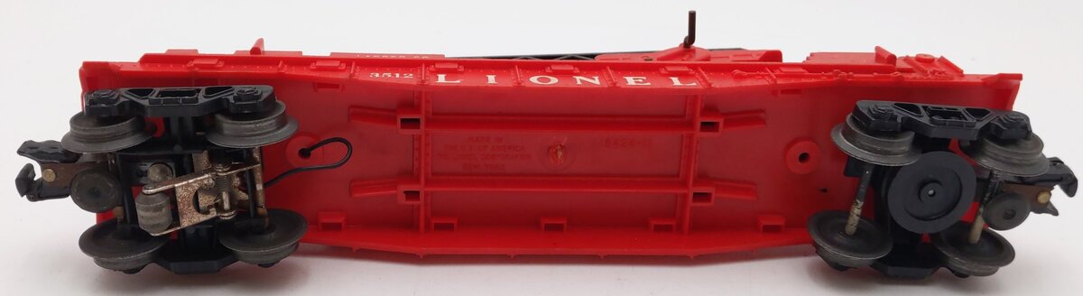 Lionel 3512 Vintage Fire Ladder Car with Ladder