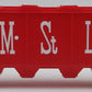 Lionel 6-9213 O Gauge Minneapolis and St. Louis Covered Quad Hopper EX