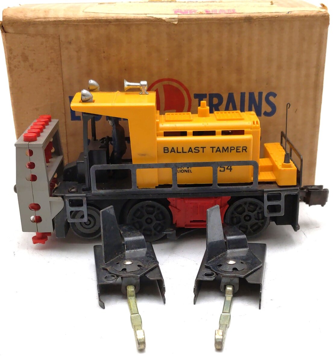 Lionel 54 Vintage O Postwar Ballast Tamper Car VG/Box