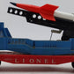 Lionel 6650 Vintage O IRBM Rocket Launcher VG