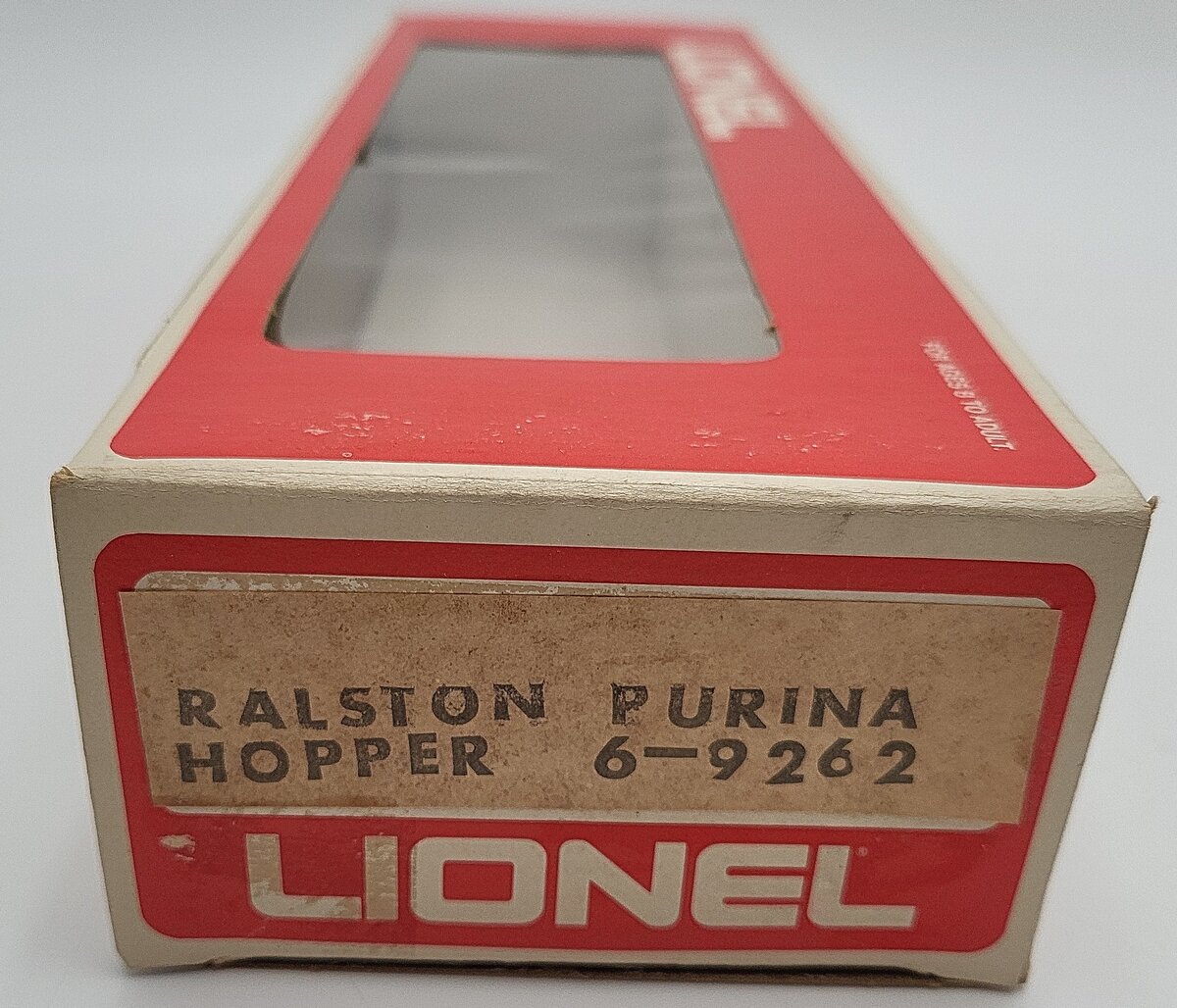 Lionel 6-9262 O Gauge Ralston Purina Checkerboard Quad Hopper EX/Box