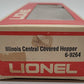 Lionel 6-9264 O Gauge Illinois Central Quad Hopper #9264 EX/Box