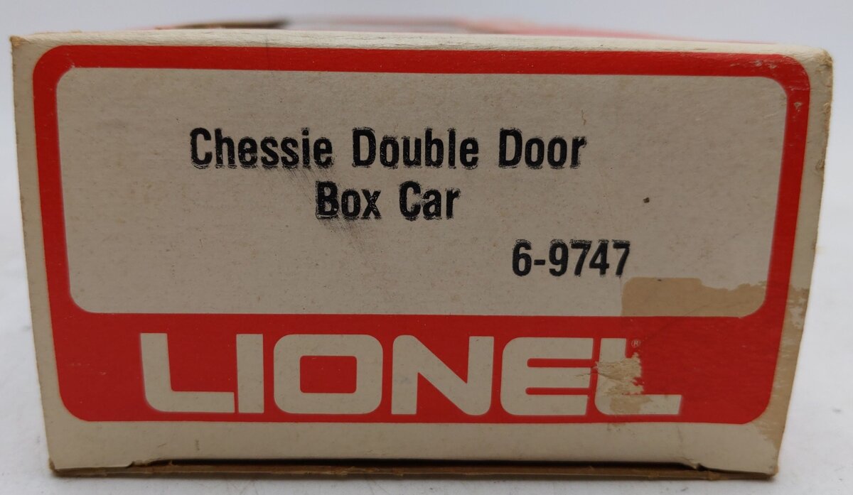 Lionel 6-9747 O Gauge Chessie System Boxcar VG/Box