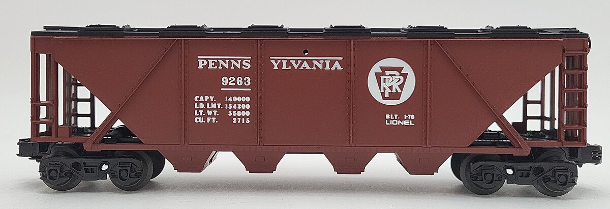 Lionel 6-9263 O Gauge Pennsylvania 4 Bay Hopper Car EX/Box