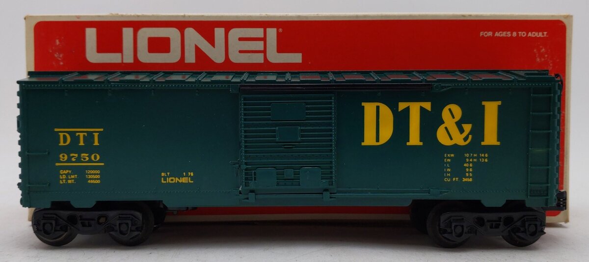 Lionel 6-9750 O Gauge Detroit Toledo and Ironton Box Car EX/Box