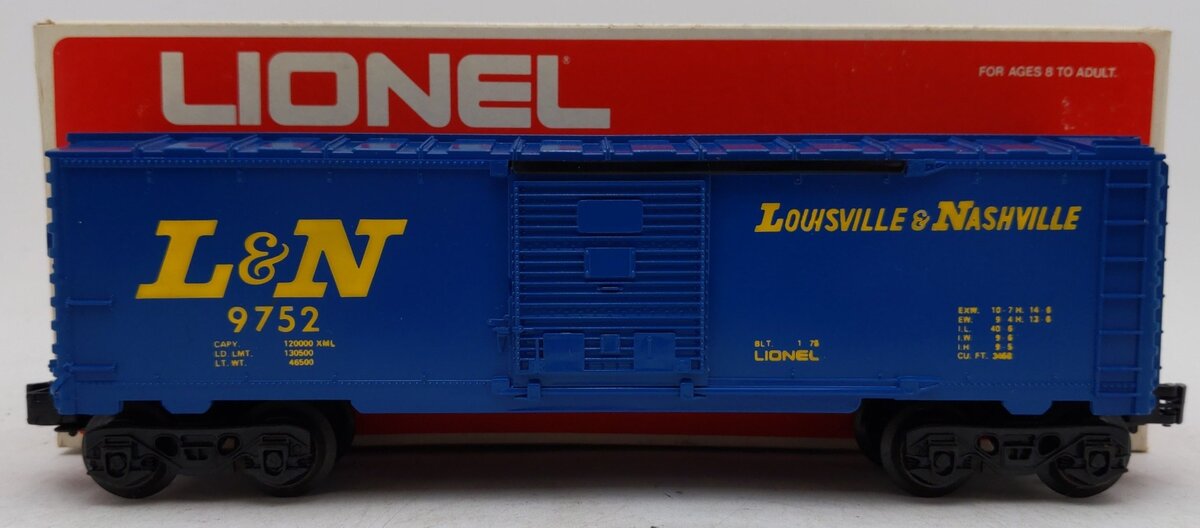 Lionel 6-9752 O Gauge Louisville and Nashville Boxcar VG/Box
