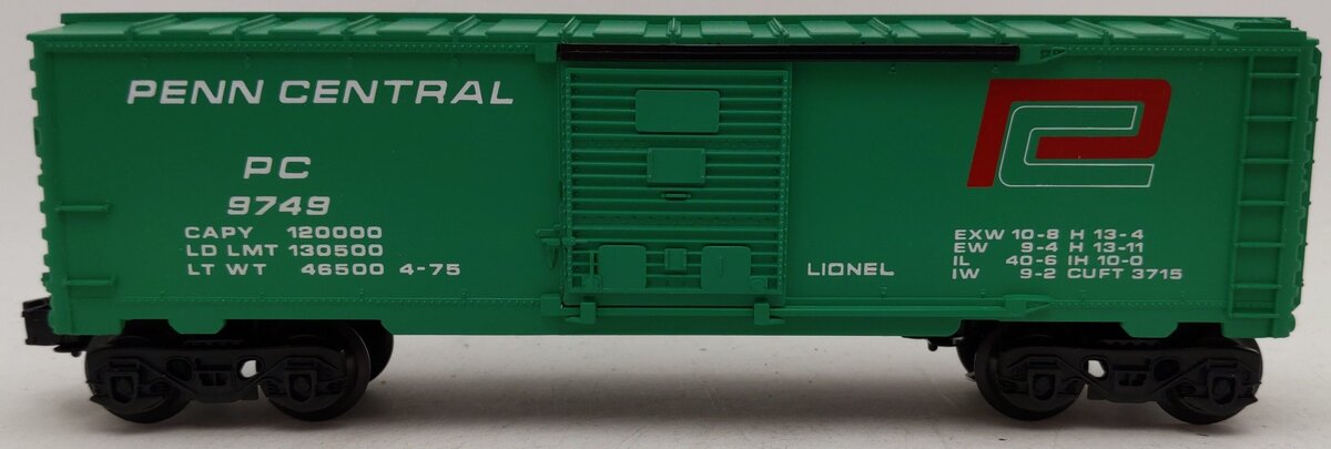 Lionel 6-9749 O Gauge Penn Central Boxcar #9749 VG/Box