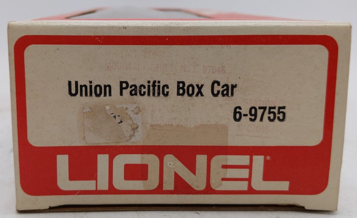 Lionel 6-9755 O Gauge Union Pacific Boxcar EX/Box