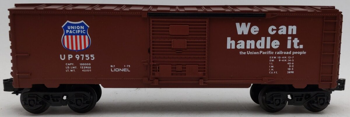 Lionel 6-9755 O Gauge Union Pacific Boxcar EX/Box