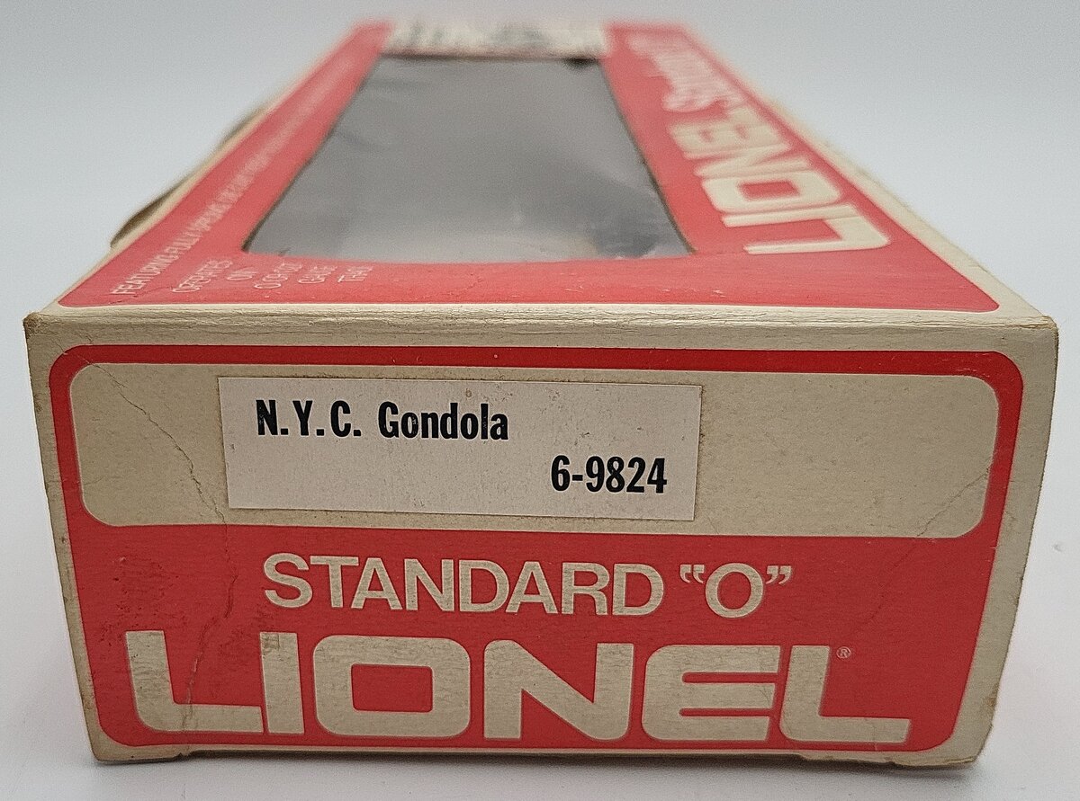 Lionel 6-9824 O Gauge New York Central Gondola with Coal Load VG/Box