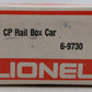 Lionel 6-9730 O Gauge CP Rail Boxcar EX/Box