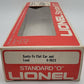 Lionel 6-9823 O Gauge Santa Fe Flatcar with Freight Load EX/Box