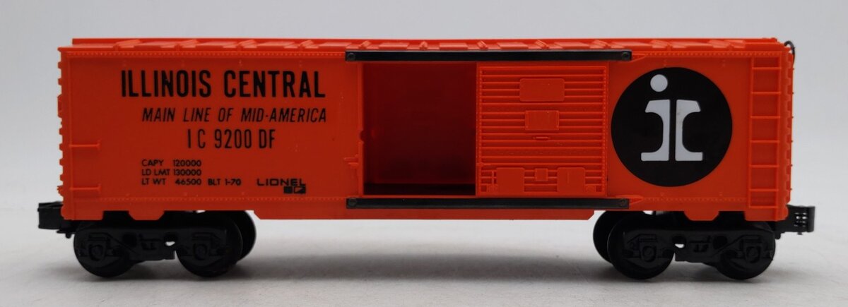 Lionel 6-9200 O Gauge Illinois Central Boxcar #9200 VG/Box