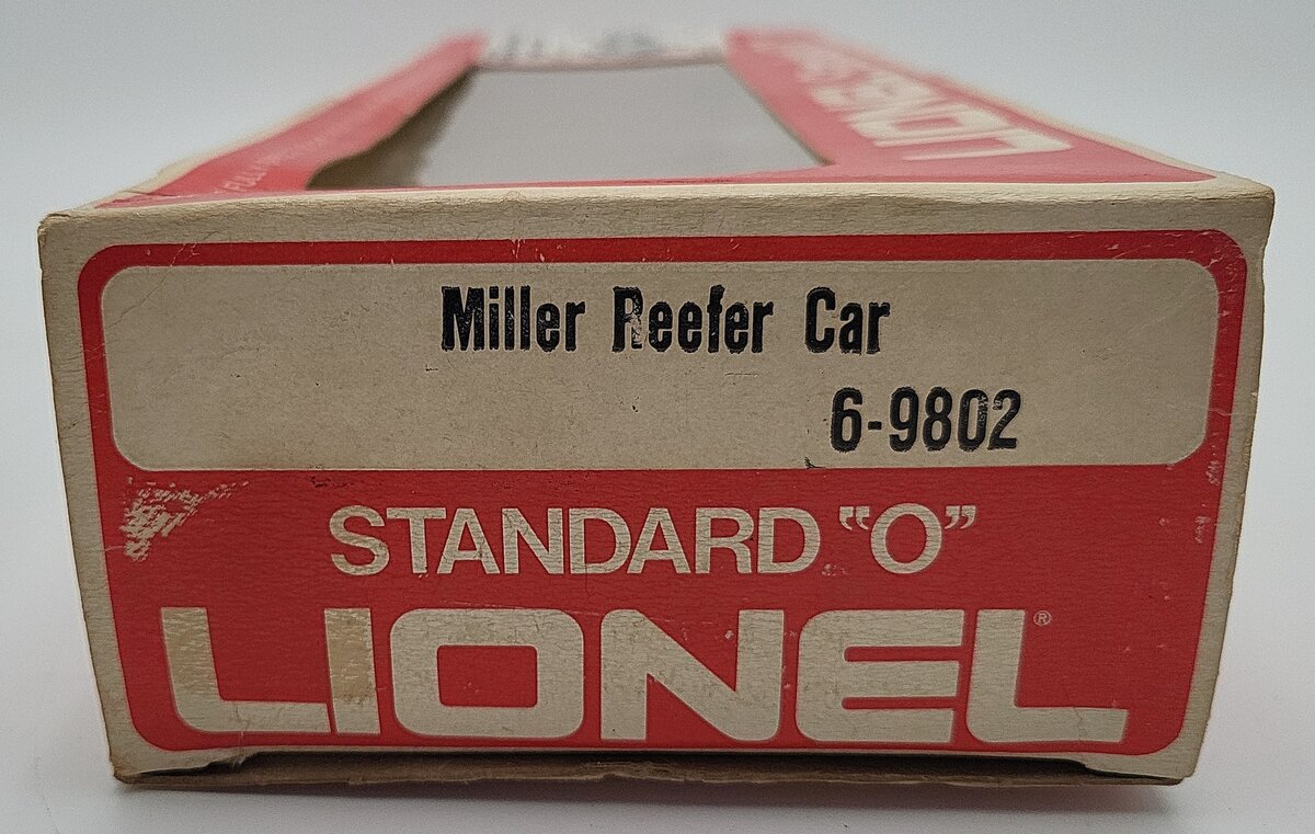 Lionel 6-9802 O Gauge Miller High Life Reefer Car #9802 EX/Box