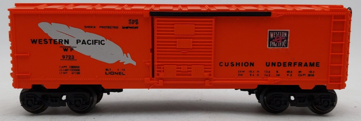 Lionel 6-9723 O Gauge Western Pacific Boxcar #9723 EX/Box