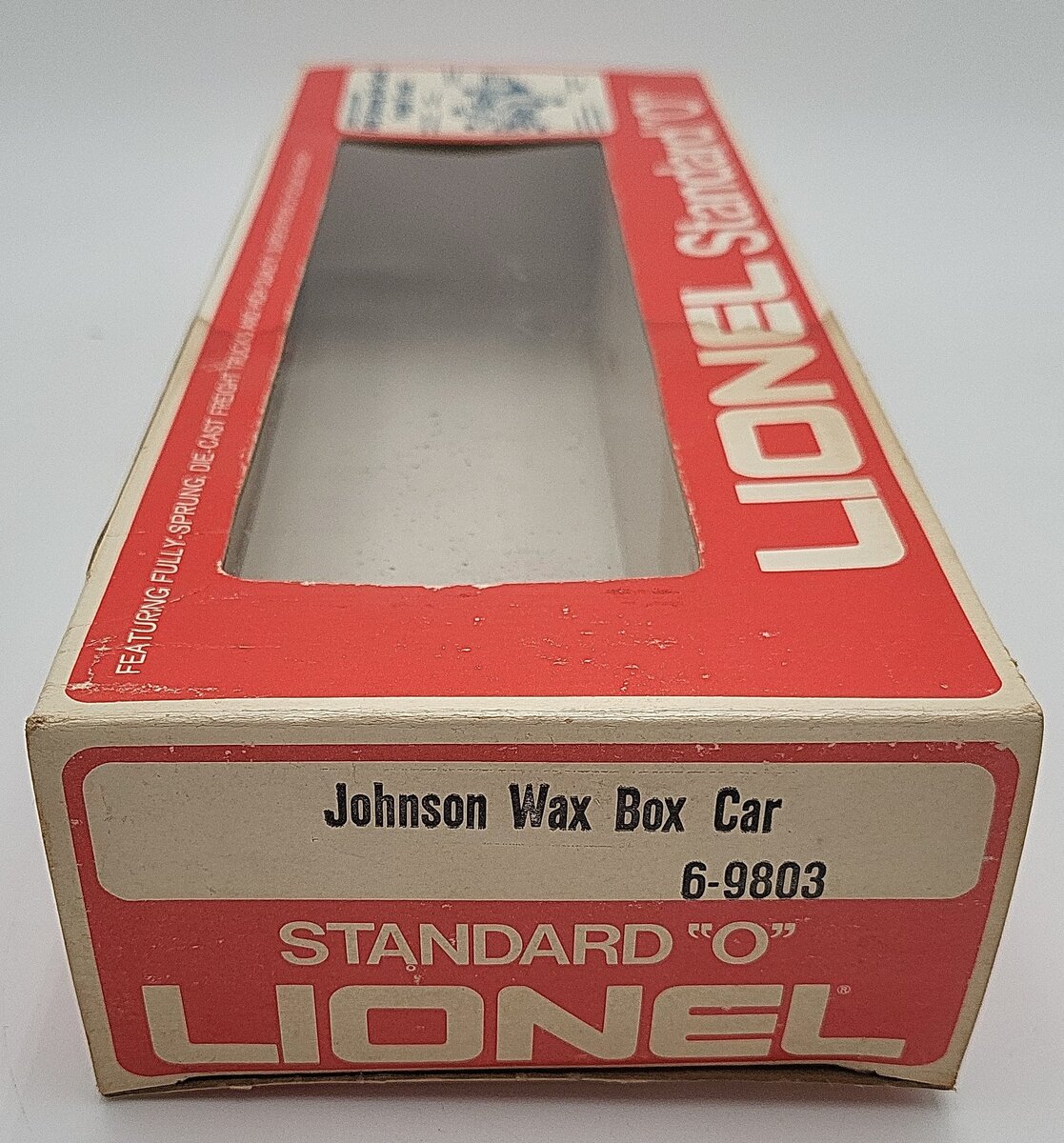 Lionel 6-9803 O Gauge Johnson Wax Box Car EX/Box