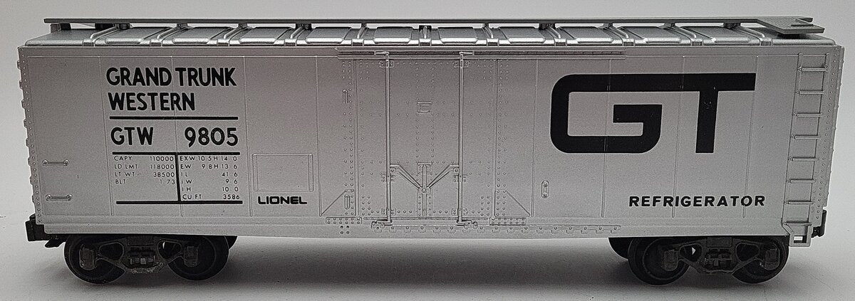 Lionel 6-9805 O Gauge Grand Trunk Reefer Car VG/Box