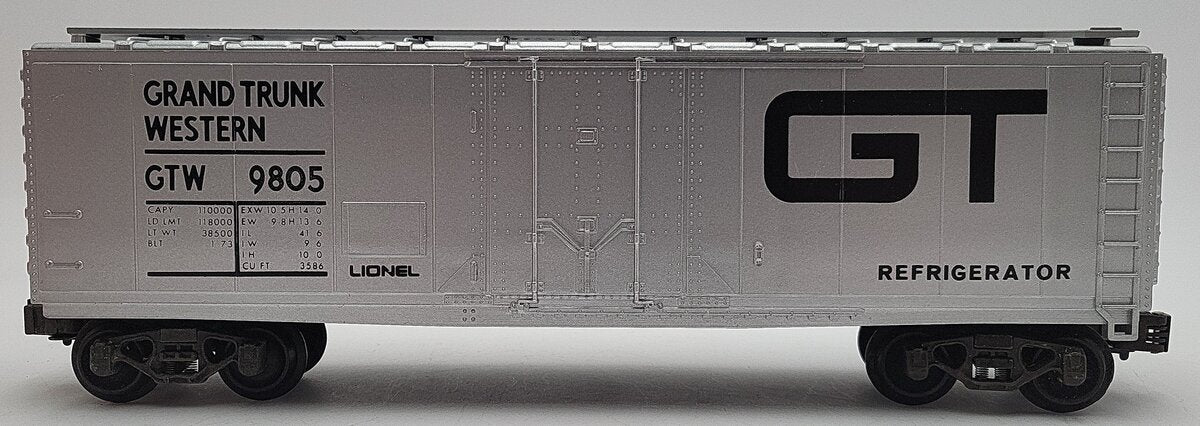 Lionel 6-9805 O Gauge Grand Trunk Reefer Car VG/Box