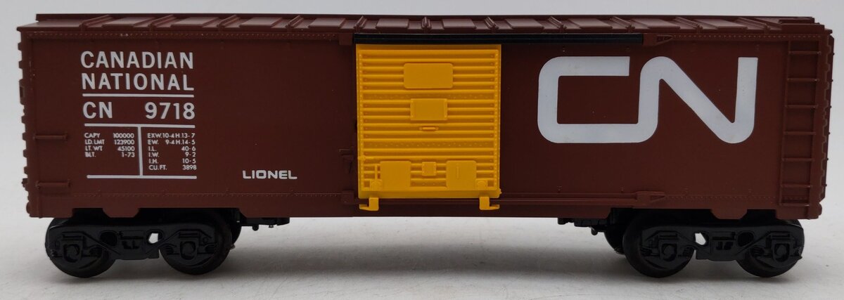 Lionel 6-9718 O Canadian National Box Car #9718 EX/Box