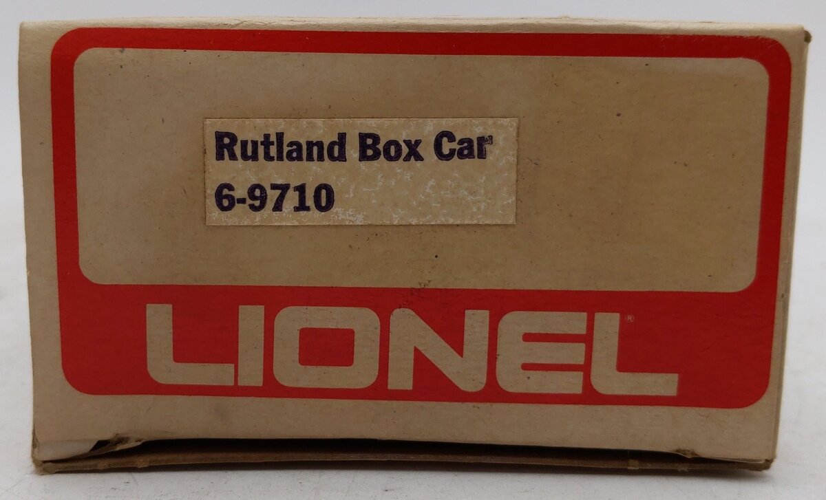 Lionel 6-9710 O Gauge Rutland Boxcar EX/Box