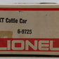 Lionel 6-9725 O Gauge Missouri Kansas Texas Bi-Level Stock Car VG/Box