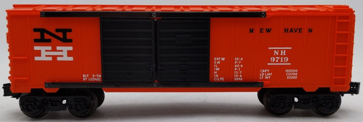 Lionel 6-9719 O New Haven Boxcar VG/Box