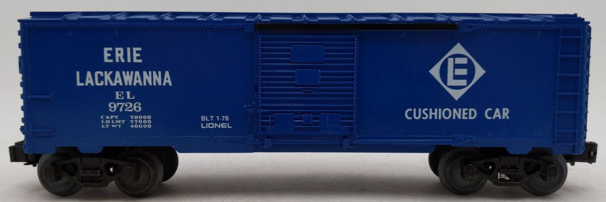 Lionel 6-9726 O Gauge Erie Lackawanna Box Car VG