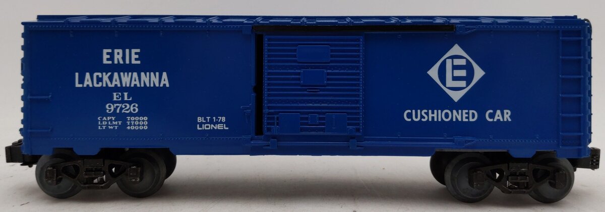 Lionel 6-9726 O Gauge Erie Lackawanna Box Car VG