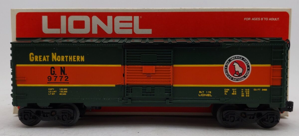 Lionel 6-9772 O Gauge Great Northern Boxcar VG/Box